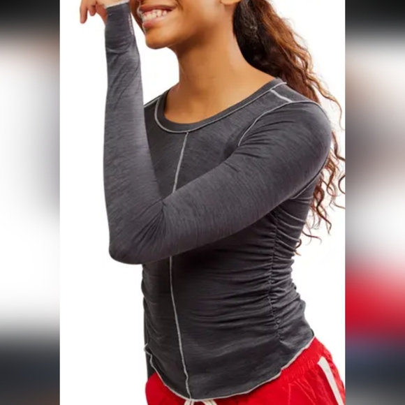 NWT Free People X Hatch Right On Run Long Sleeve Top - Picture 2 of 6